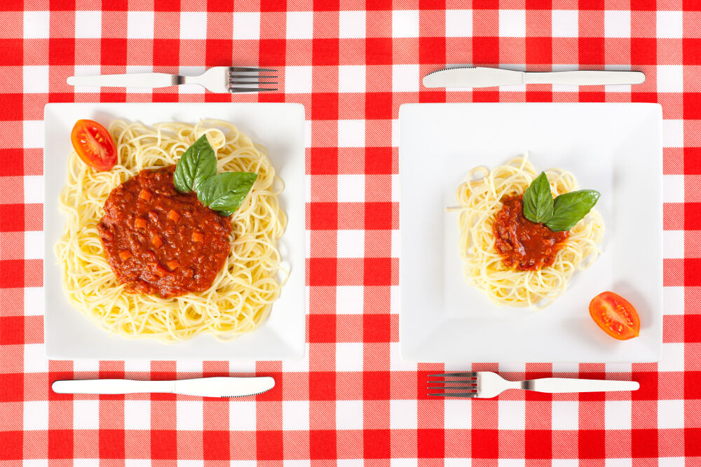 Portion sizes